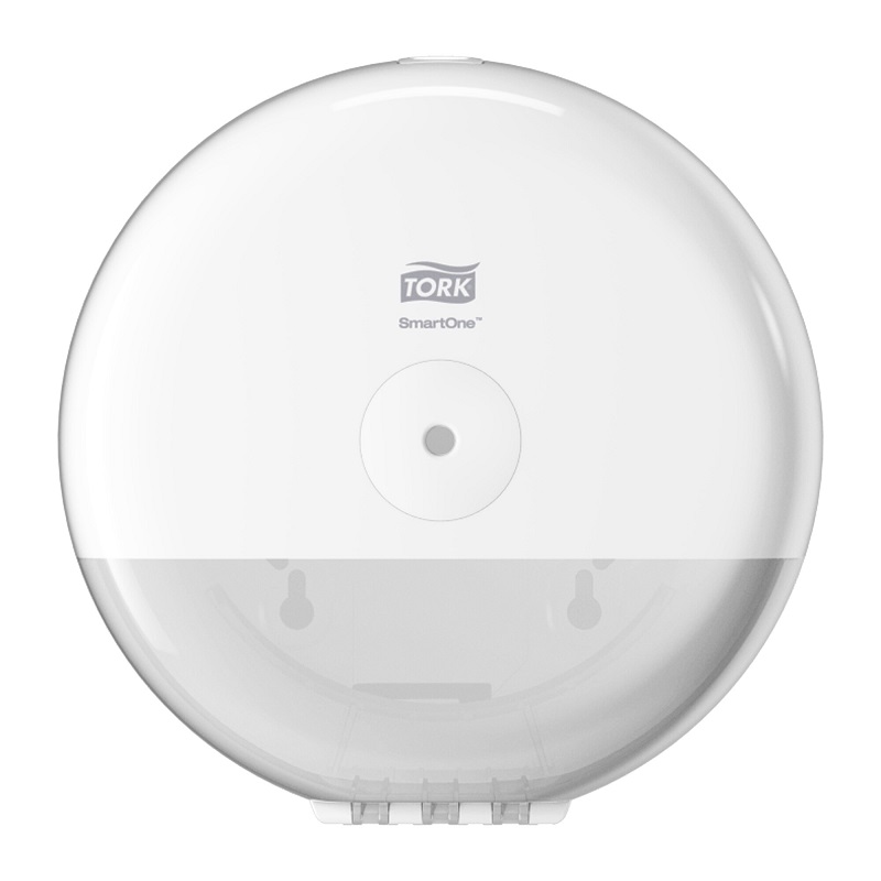 681000 - Tork SmartOne® Distributeur Mini pour Papier Toilette Rouleau, Plastique Blanc T9